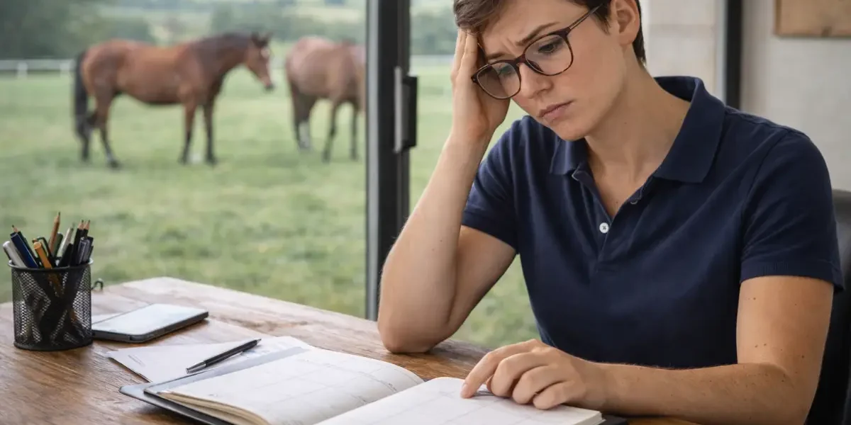 Comment gérer une période de creux quand on est un professionnel de la filière équine ?